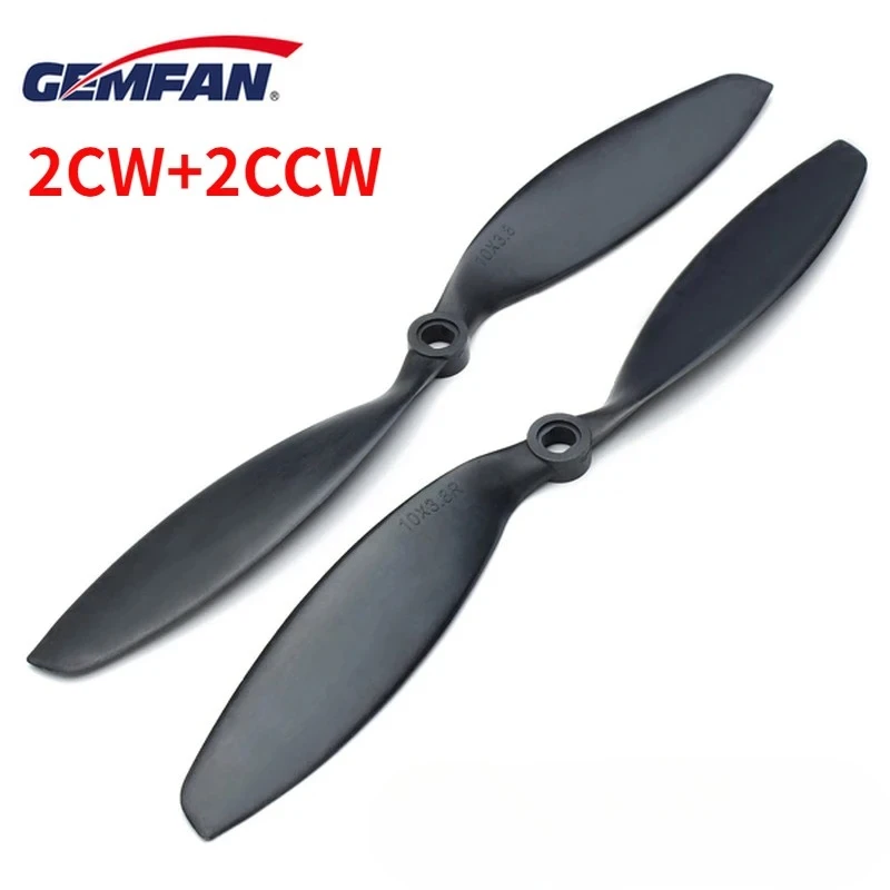 

2 пары (2CW + 2CCW) Gemfan 1038 углеродный нейлоновый Пропеллер для DJI квадрокоптера RC Multirotor самолета DIY части