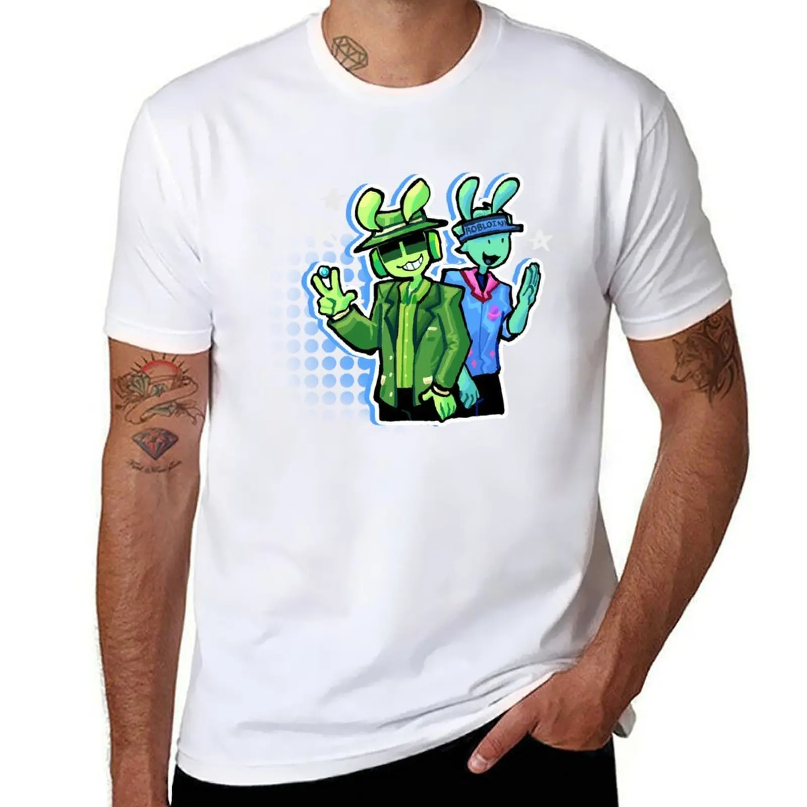 

Forsaken : Alien Chance and Elliot T-Shirt man t shirts high quality luxury brand man tshirt T-Shirt