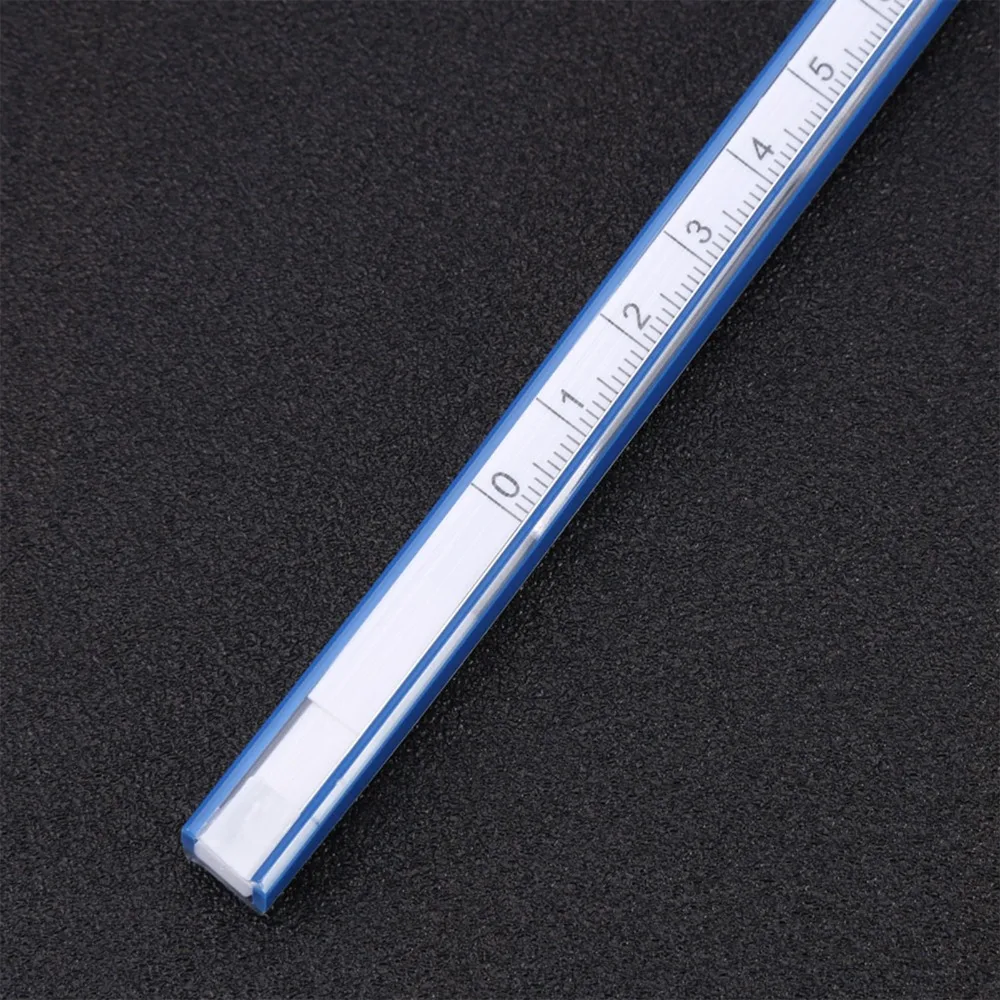 

Professional Soft Plastic Flexible Curve Ruler Blue White Double Side Scale Bendable Ruler Measure Tool Sewing Craft