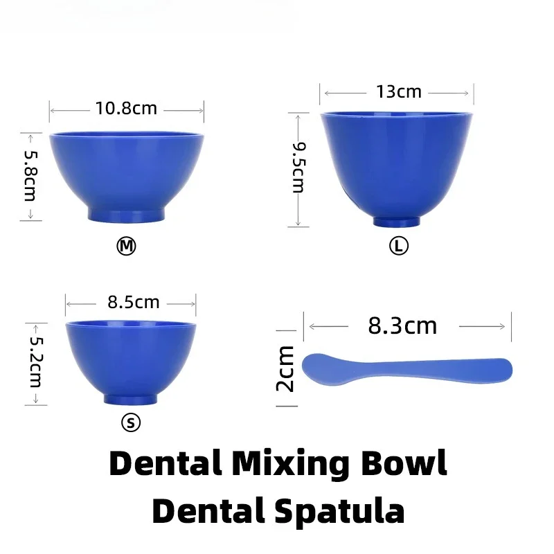 1pcs Rubber Bowl Dental Mixing Bowl For Plaster Alginate Material Silicone Mixed Bowl Gypsum Dentistry Lab Tool