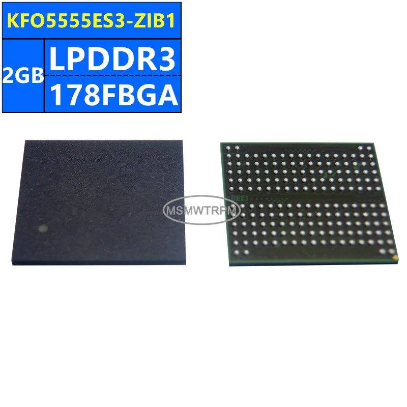 GDT82A32PF0-T3H BWMD5X32L7B-16Gb BW52L512M32D2PF KFO5555ES3-ZIB1 LPDDR3 2GB 178FBGA 16Gb 메모리 칩 IC 집적 회로 브라