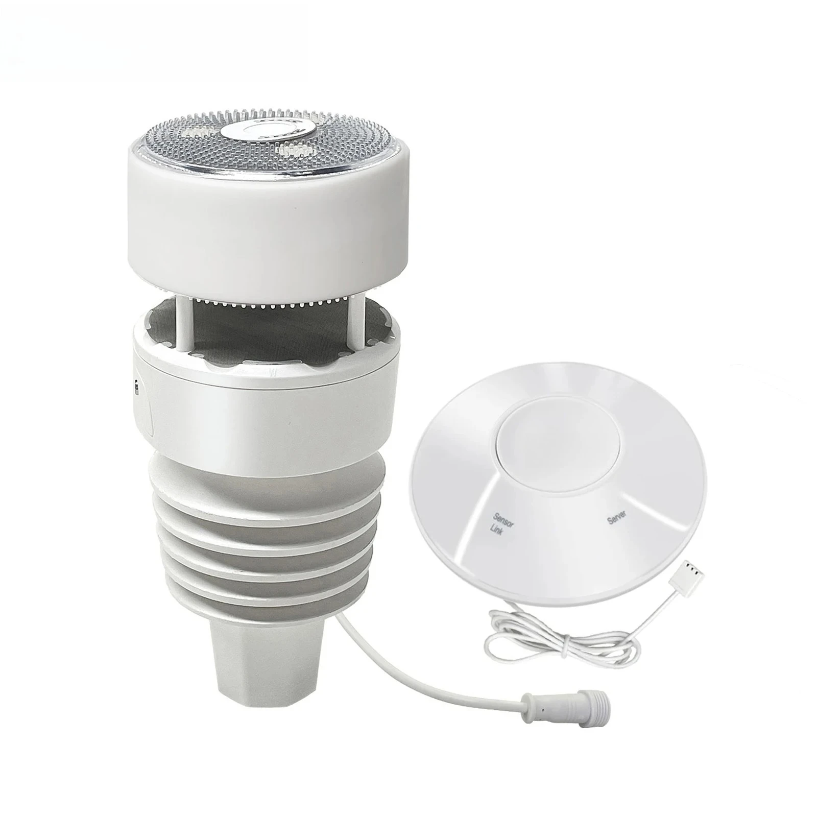 Ecowitt GW2001 Wittboy Weather Station, Includes GW2000 IoT Wi-Fi Gateway and WS90 7-in-1 Outdoor Solar Powered Weather Sensor