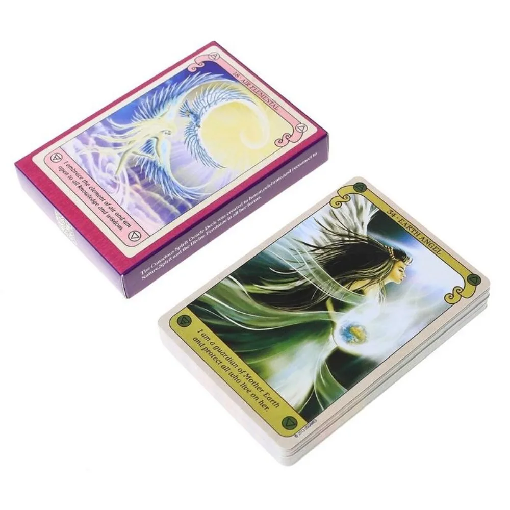 36 Pcs Oracle Tarot Cards Conscious Spirit Card Board Deck Games English Funny Amily Palying Cards Tarot Deck