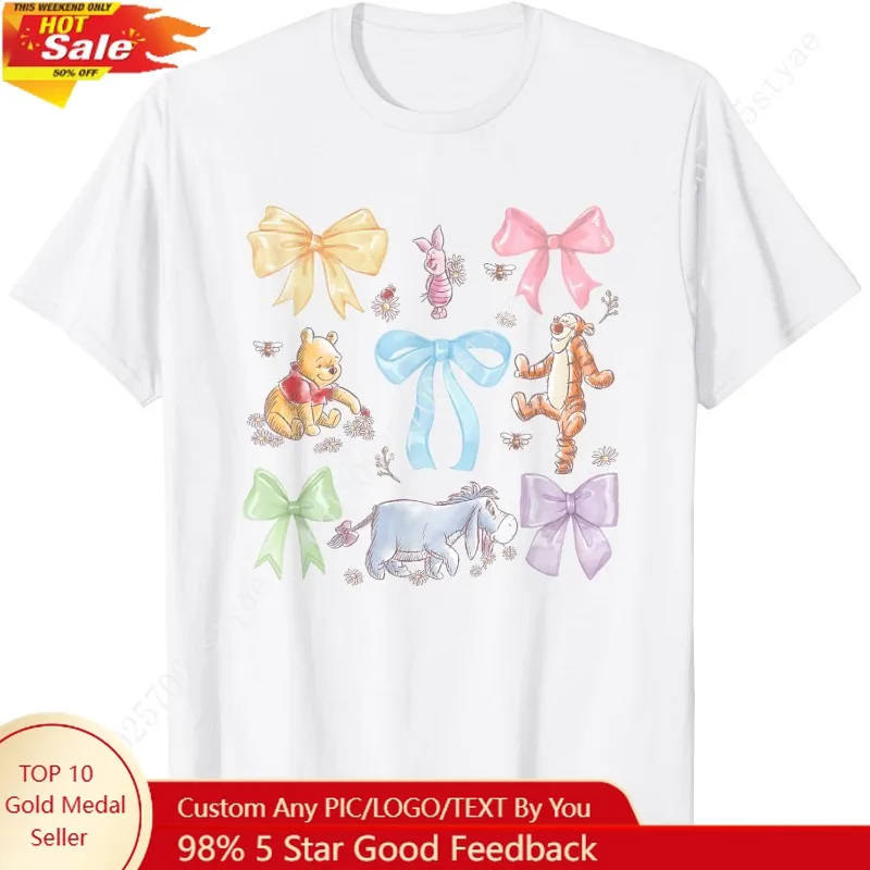 

Футболка с логотипом Disney Winnie The Pooh Cute Group Shot Sketch