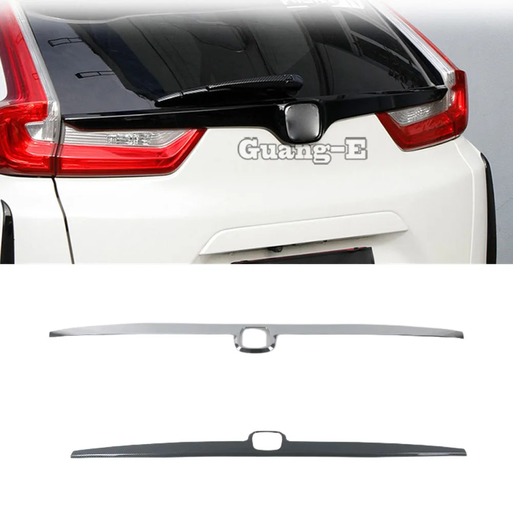 

Car Rear Tailgate Trunk Lid Cover Trim Decoration Frame ABS Plastic Auto Exterior Accessories For Honda CRV CR-V 2023 2024