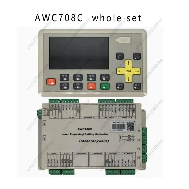 Lightweight LCD, Laser Controller AWC708C Control Panel AWC708C