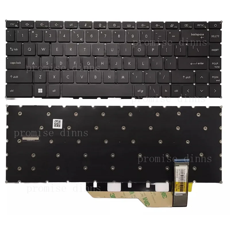 

M per-key Backlit US Keyboard for MSI Creator Z16 Z16-A11U MS-1571 A11UE A11UET MS1571