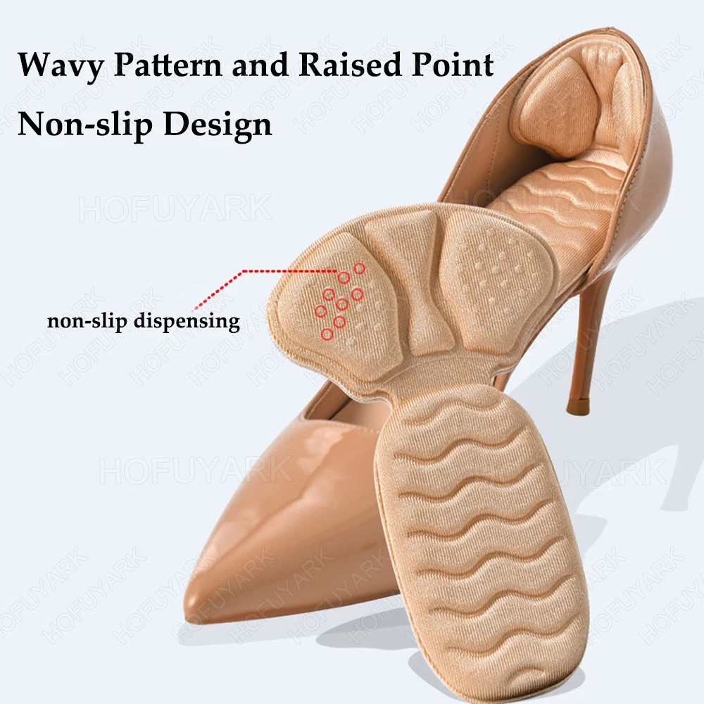Shoe Heel Stickers Sneakers Heel Pads for Shoes too Big Size Reducer Foot Pads High Heels Pain Relief Insoles Self-adhesive