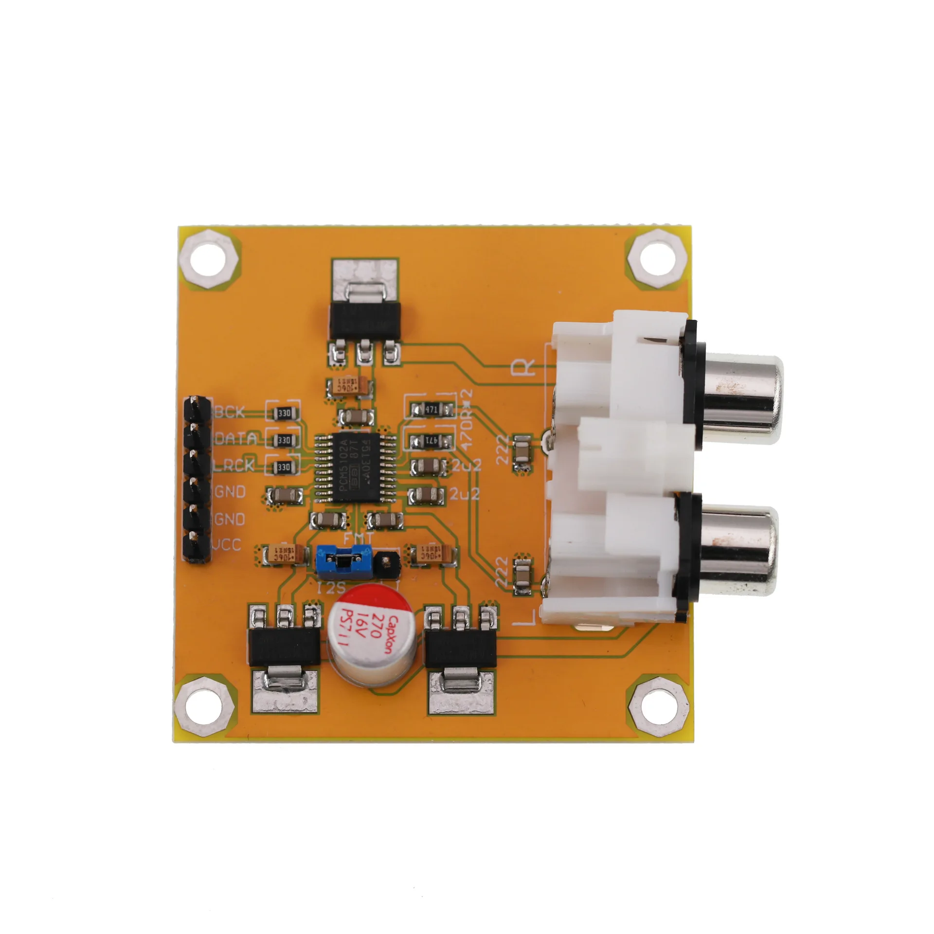 ЦАП PCM5102/PCM5102A — высококачественная аудиоплата I2S (вместимая с ES9023)