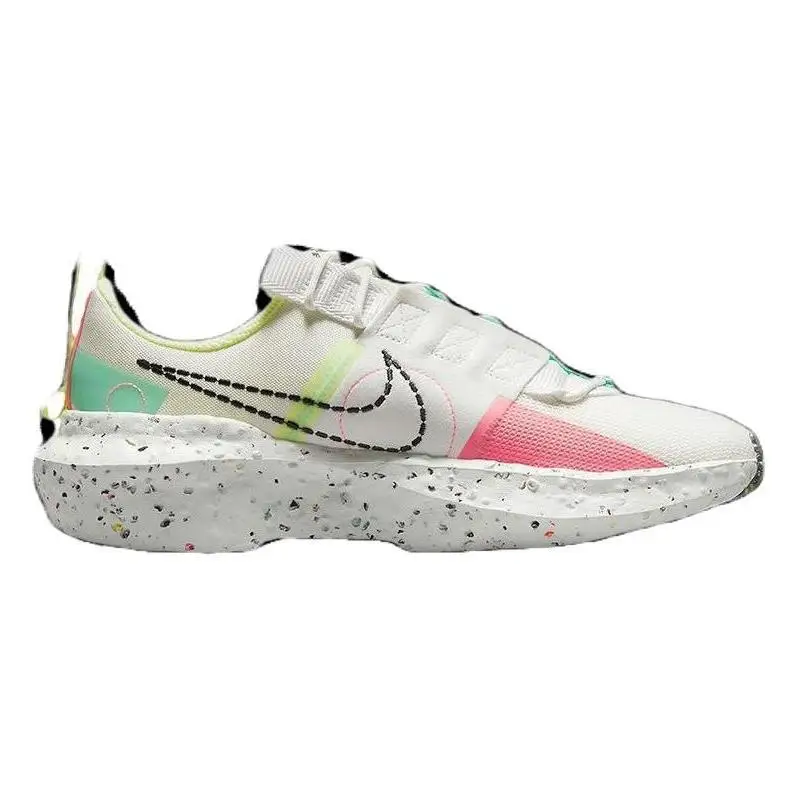 Nike Crater Impact Summit White Green Glow Women's Sneakers shoes CW2386-101 With Original Box