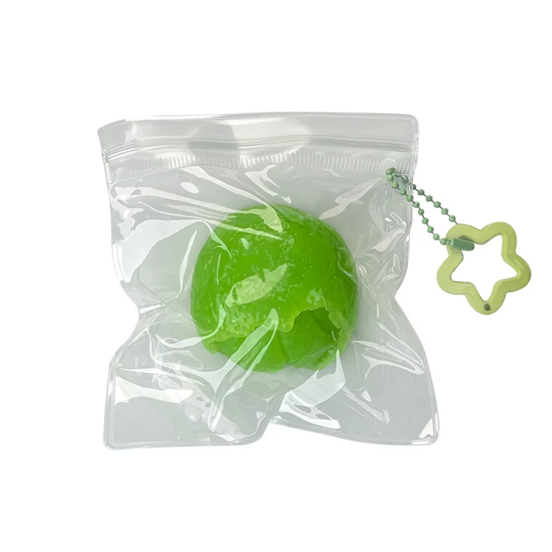 Squihy Trage Rebound Geschild Oranje Leuke Stress Relief Speelgoed Cure Kantoor Stress Reliever Vent Fidget Speelgoed voor Kinderen Meisje Gift