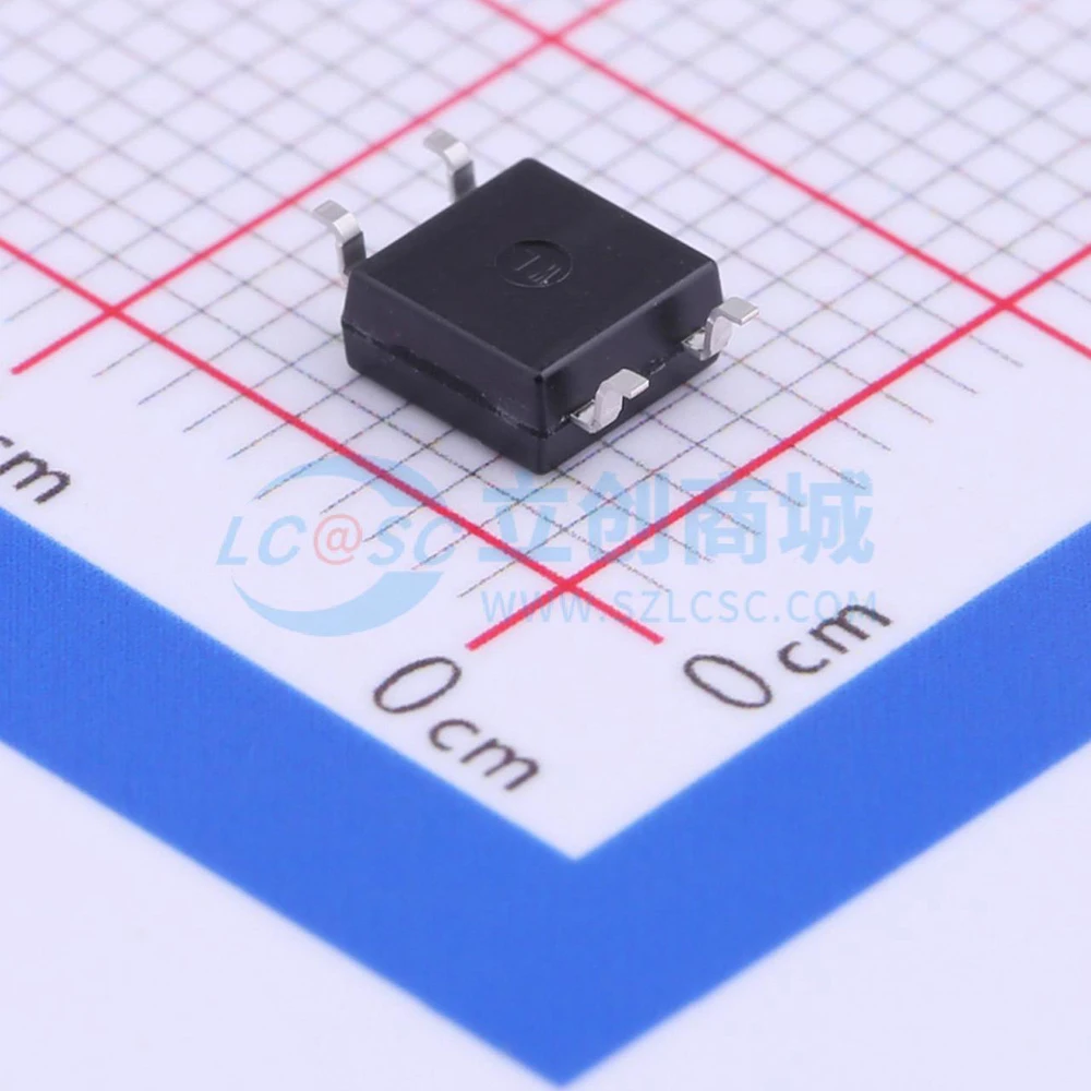 10Pcs/Lot Original AQY282SX PhotoMOS Relays Solid State SPST-NO（1 Form A）4-SOP 500MA 0-60V Chip Marking 282