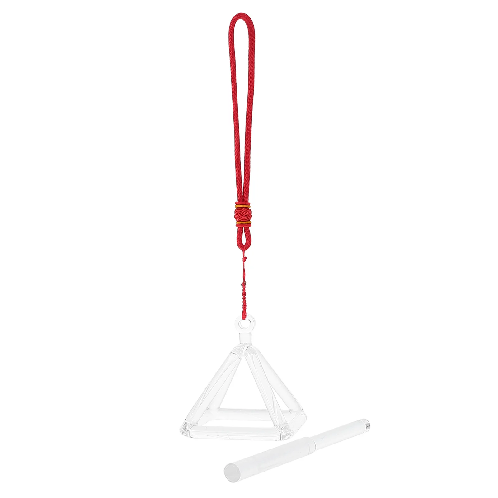 

1Set Singing Pyramid Quartz Crystal Meditation Sound Therapy Ornaments Healing Music Therapy Percussion Stand Desktop Adornment