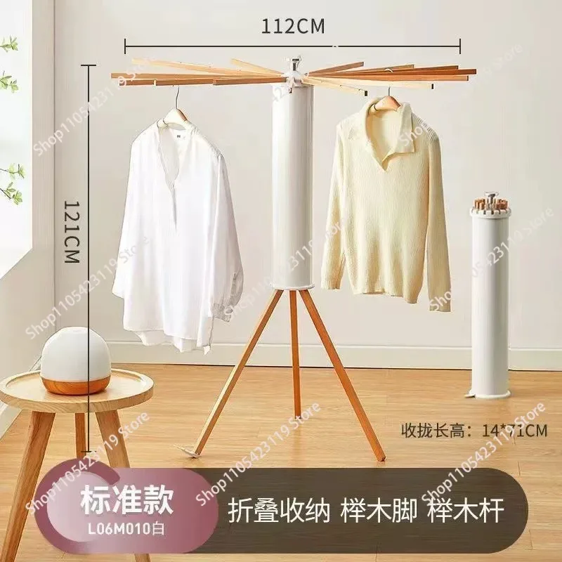 Convenient Hangers For Clothes Folding Design Clothesline Socks Multi-function Laundry Rack Stable Windproof Clothes Drying Rack