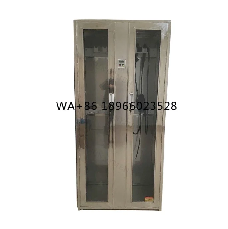 SY-P017-2 Medical double door stainless steel endoscope storage UV disinfection cabinet