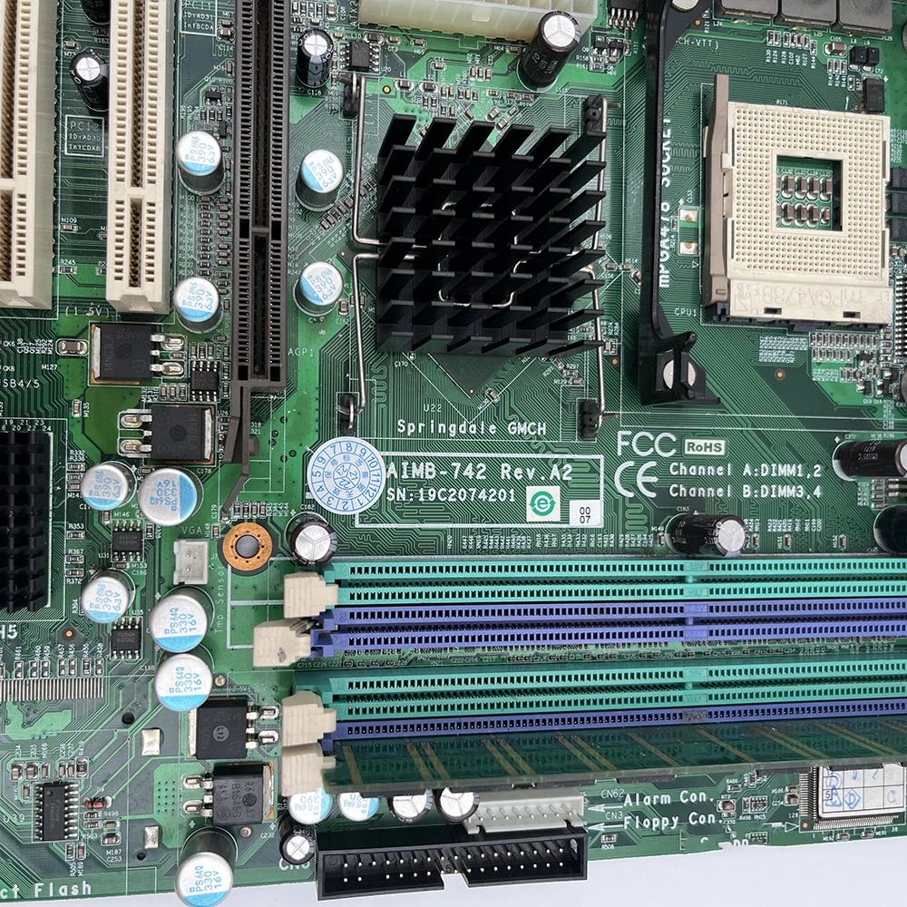 

AIMB-742 REV A2 Industrial Control Board Server Motherboard
