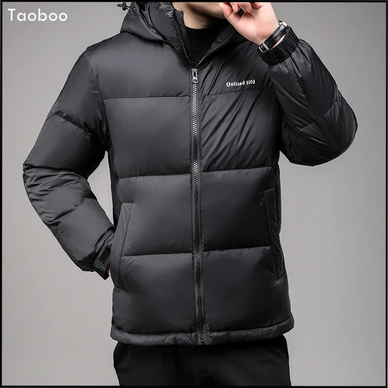 

2024 High Quality Winter Warm Padding jackets for men New Solid Puff Classic Lightweight padded jackets Men's winter down jacket