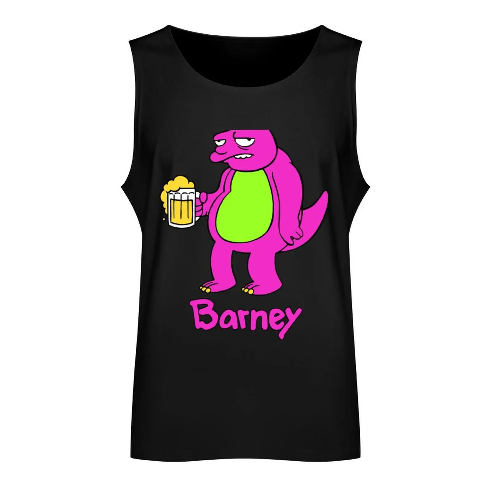 Barney Tank Top anime gym t-shirt gym man