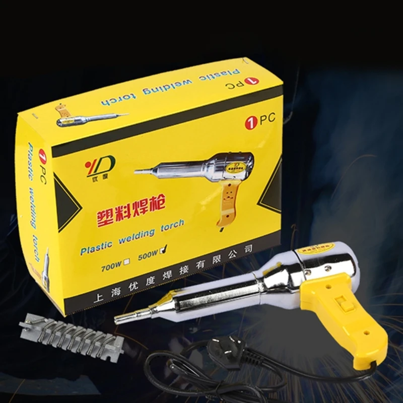 

500W Adjustable Temperature Control Hot Air Welding Plastic Welding Torch Adjustable Working Temperature Welding Dropship