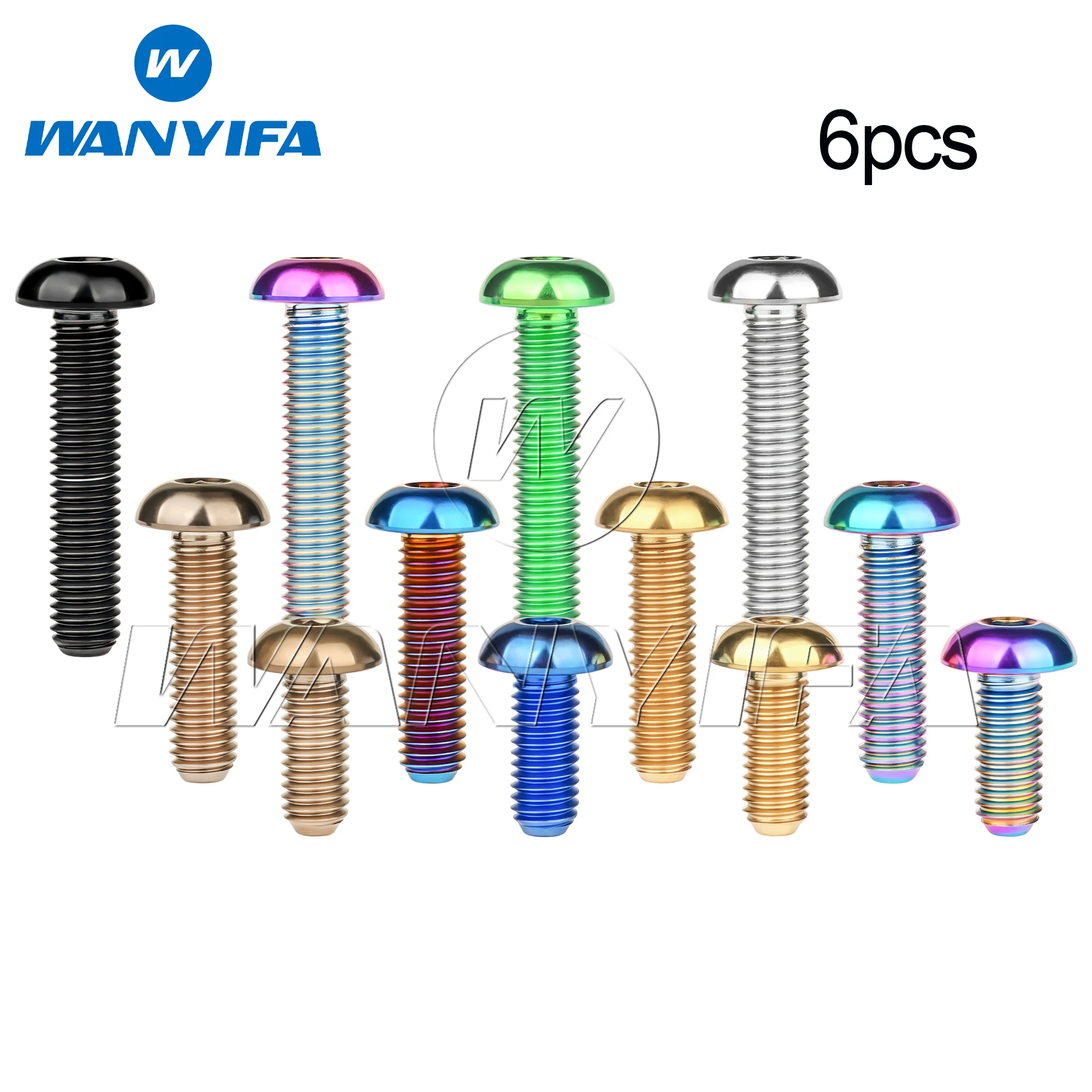Wanyifa 6Pcs Titani…