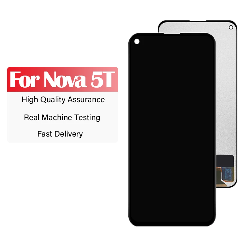 6.26 inches For Huawei Nova 5T YAL-L21 YAL-L61 YAL-L71 YAL-L61D LCD Display Touch Screen Digitizer Assembly Replacement Parts