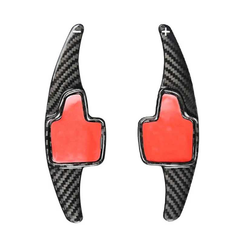 

Carbon Fiber Car Steering Wheel Shift Paddle Shifter Extension Shape For Ford Focus Kuga Ecosport