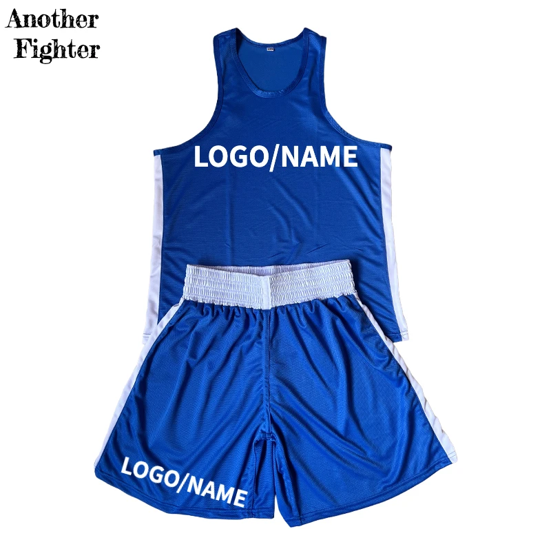 Kickboxing Shorts and Shirt Set Martial Arts Wushu Sanda Muay Thai Shorts Men Women Children Custom MMA Combat Wrestling Uniform - Image 6