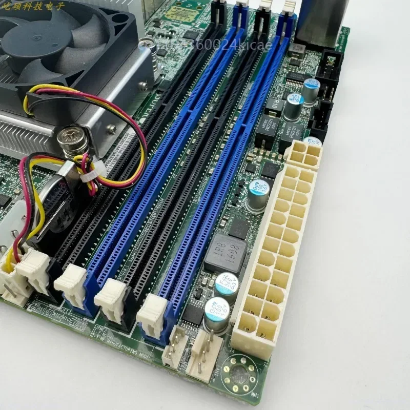 X10SDV-4C-TLN2F اللوحة الرئيسية NAS Synology ITX Server XEON D1521 Dual 10 جيجابت Port