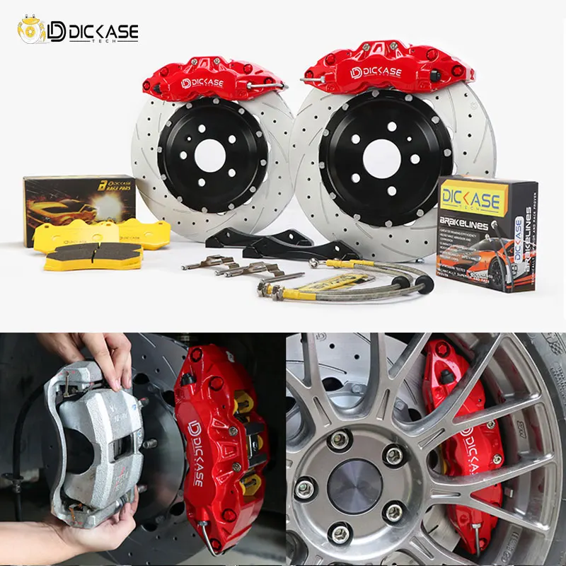 

Discase Aviation Aluminum Alloy Big Brake Caliper 6 Pot Brake Kits 355/362/380mm Disc for Lexus Is350 2014