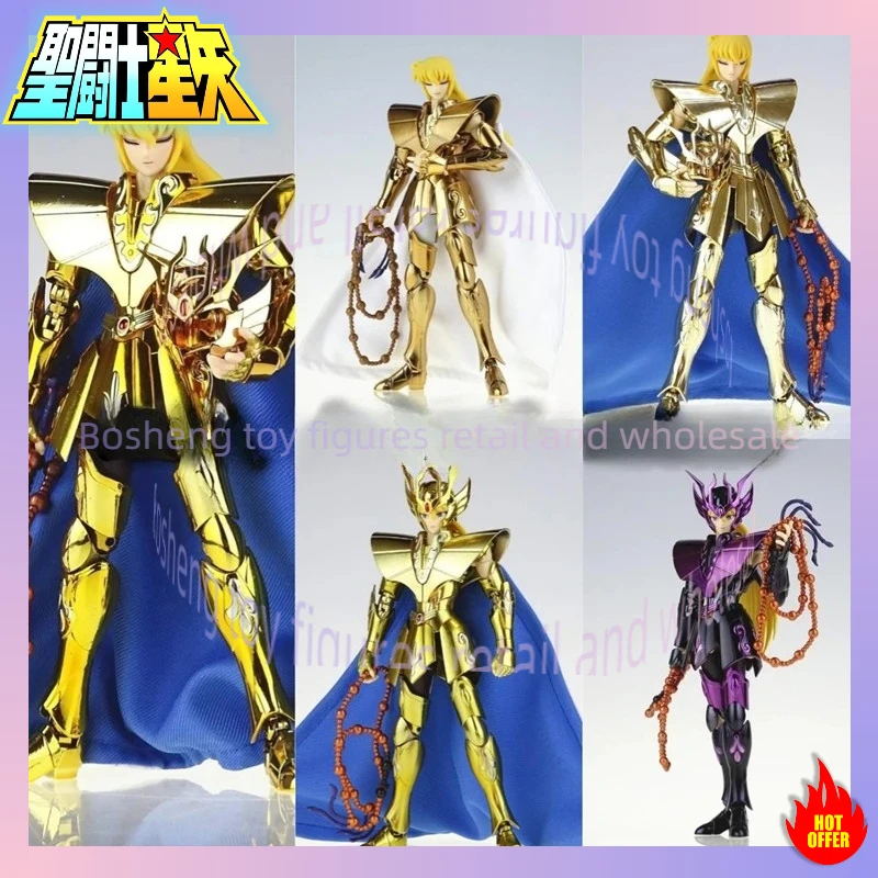 [ มีสินค้าในสต็อก ] โมเดล MST รุ่น J โมเดล Myth Cloth EX/EXM Virgo Shaka ฟิกเกอร์แอคชั่นโลหะ ชุดเกราะอัศวินแห่งจักรราศี รุ่น Gold24