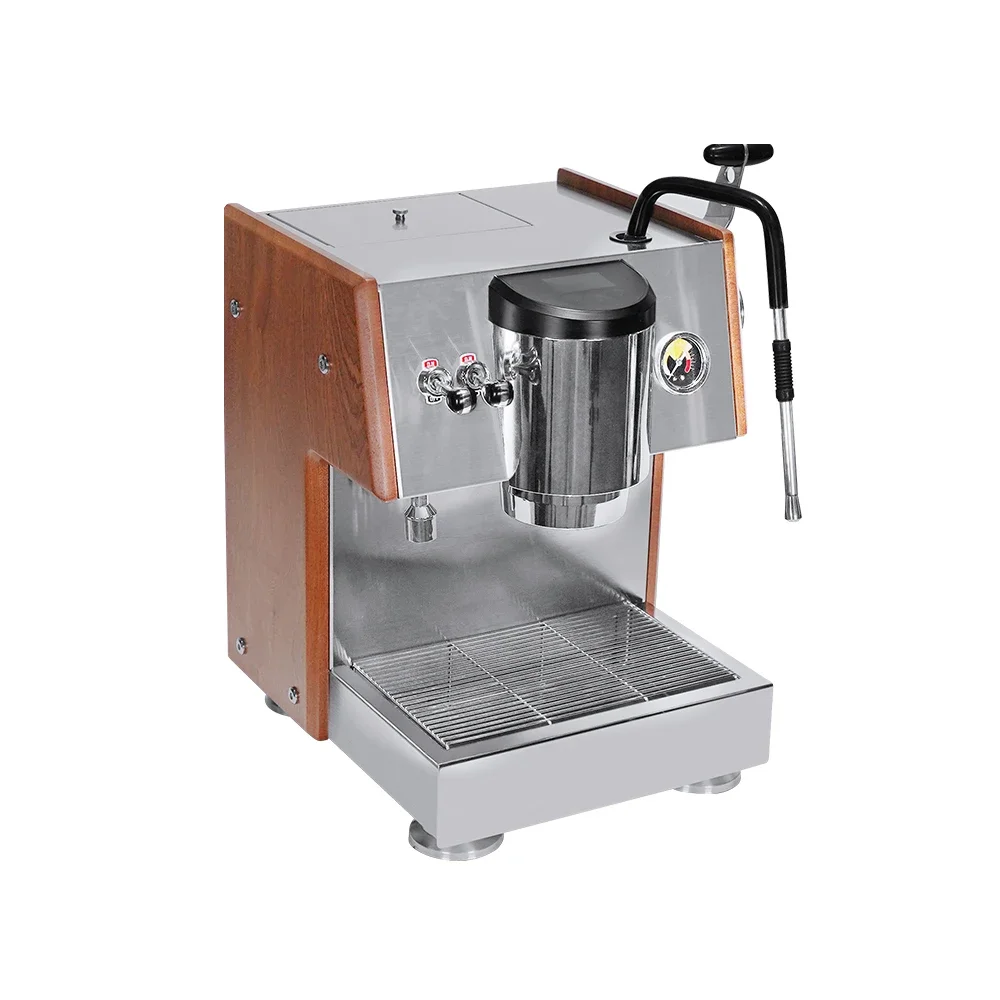 GZKITCHEN-cafetera Espresso para uso en el hogar y la Oficina, máquina de café semiautomática italiana con dispositivo OPV, 9 Bar