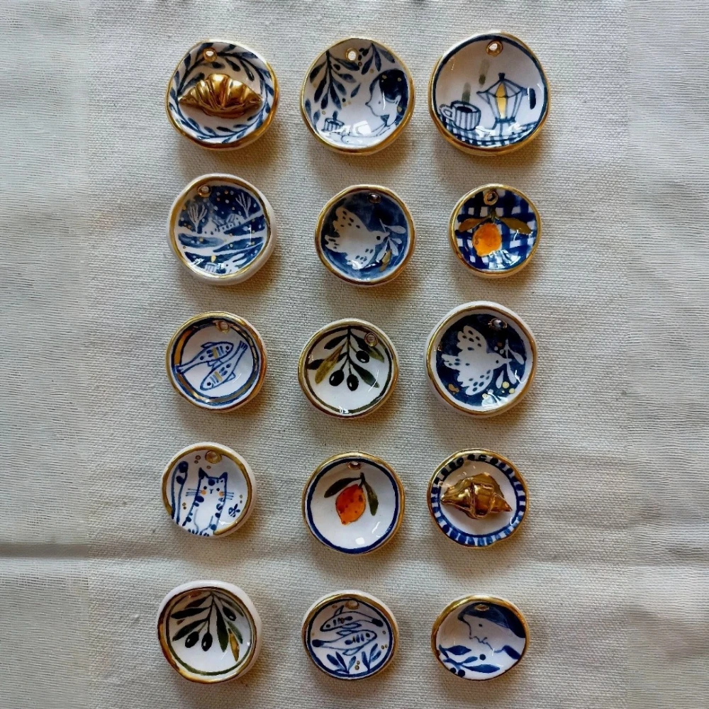 Niedlicher und trendiger neuer Muschel-Vogel-Anhänger aus 316 Edelstahl, wasserdicht, farbbeständig, DIY-Anhänger für Schmuck. – Detail 1