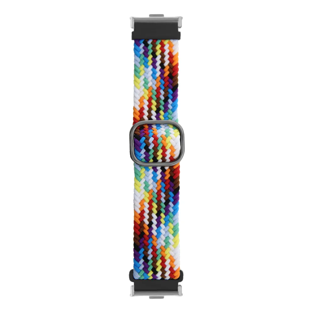 

Nylon Woven Elastic Watch Strap For Redmi Watch 4 Quick Release Hard-wearing Metal Buckle Adjustable Smart Watch Band Men Women