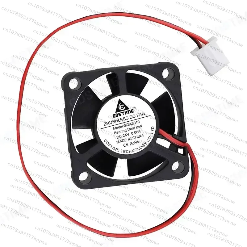 1PCS for 3010 Cooling Fan 5V 12V 24V DC Small Blower for Beauty Instrument Humidifier 3CM Mini Axial Fan