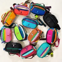 Cotopaxi alpaga 1.5L coloré à la mode dopamine léger sac de taille bandoulière Cotopaxi