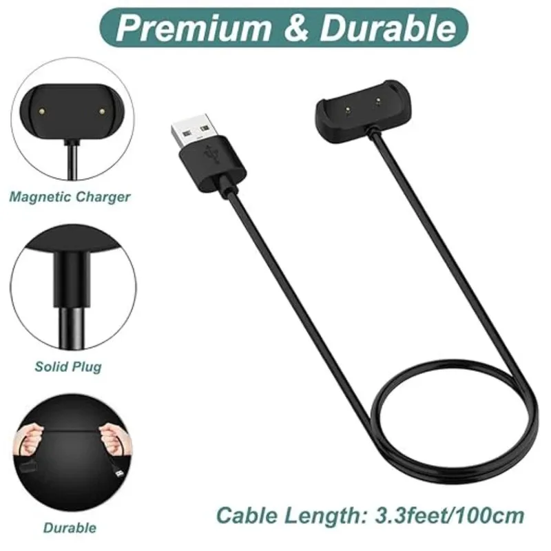 Per il caricabatterie sostitutivo Huami è compatibile con Amazfit GTS 2 GTS 2e GTS 2 GTR 2 GTR 2e