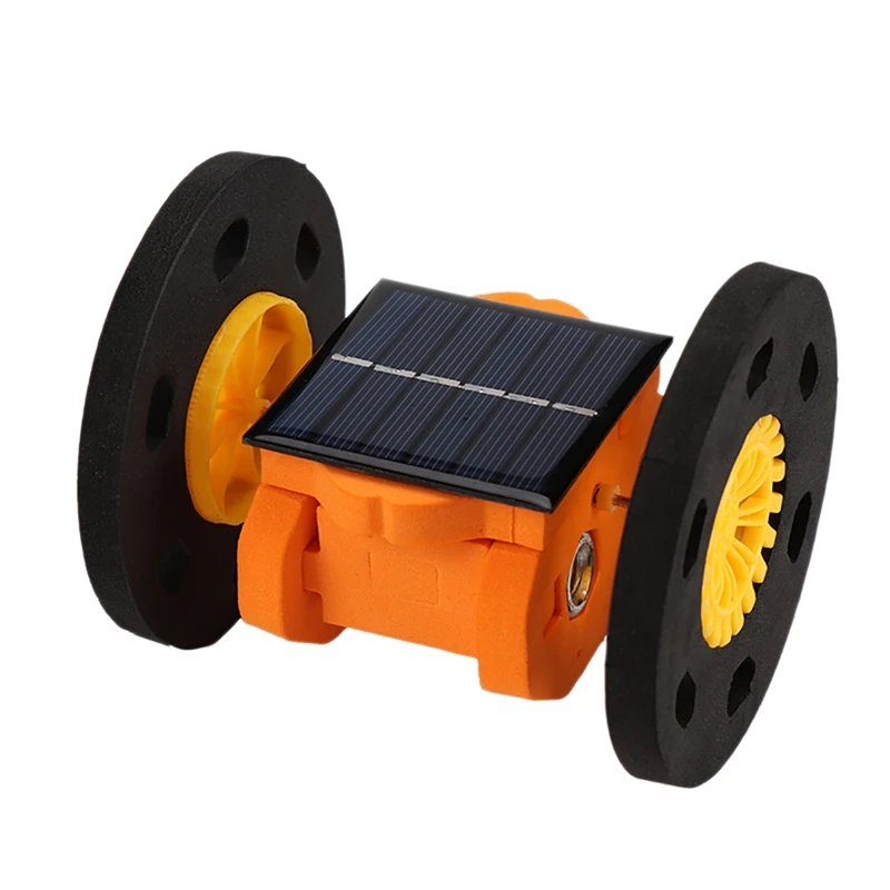 DIY Small Production Invented Solar Car Science And Environmental Protection Physics Experiment Handmade School Students