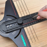 Woodworking Scriber Marking Line Ruler Angles Finder Multifunctional Aluminum Angles Gauges Protractor for Construction 37JD