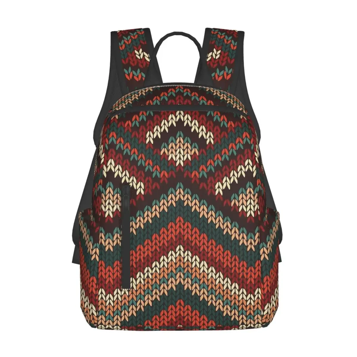 

Amazigh Foutha Kabyle Mediterranean Berber Jewel Backpack Daypack Large Capacity Boys Girls BookBag Shoulder Bags for Men Women