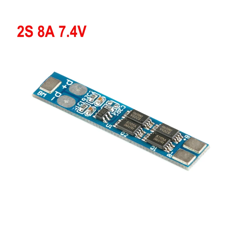 10/5/1pcs 2S 8A 7.4V 14500 Lithium Lipo Cell Battery Charger Board Li-ion Battery Charging Protection Module