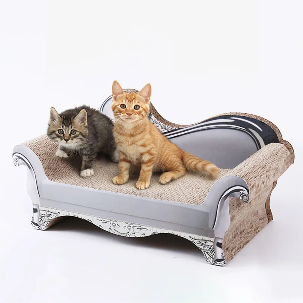 

Cat Scratching Board Sofa Toy Pet Recycle Scratcher Dupplies Couch Corrugated Paper Cardboard