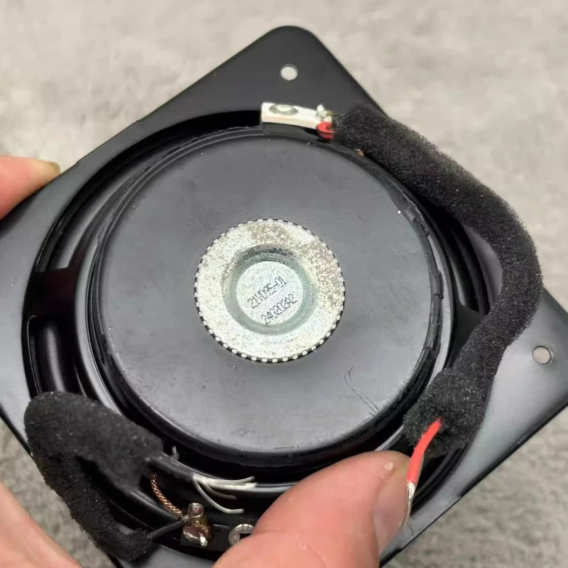 SOTAMIA 1PCS 3.5 Inch Ultra Thin Subwoofer Speaker 4 Ohm 25 Watt Anti Rubber Edge Subwoofer Unit Powerful Bluetooth Speake