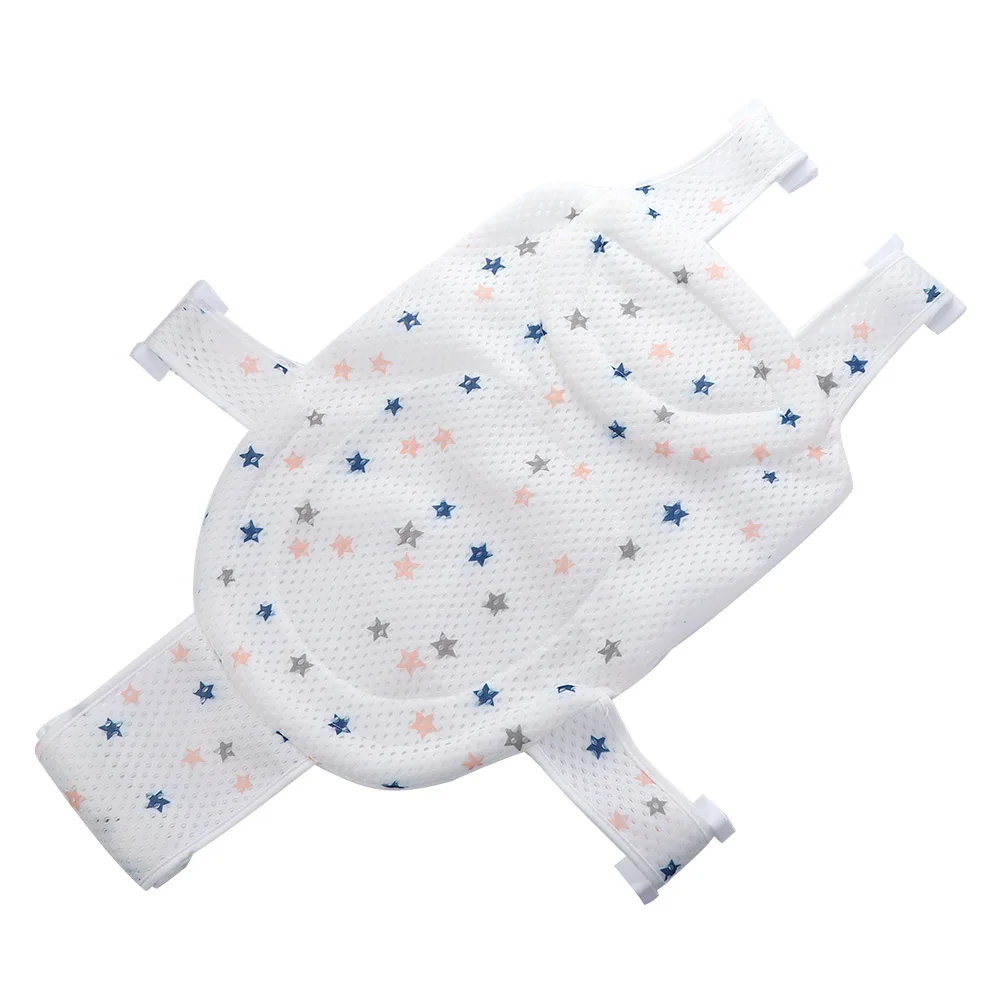 

Foldable Non-slip Newborn Baby Tubs Bath Mat Cross-shaped Bathtub Seat