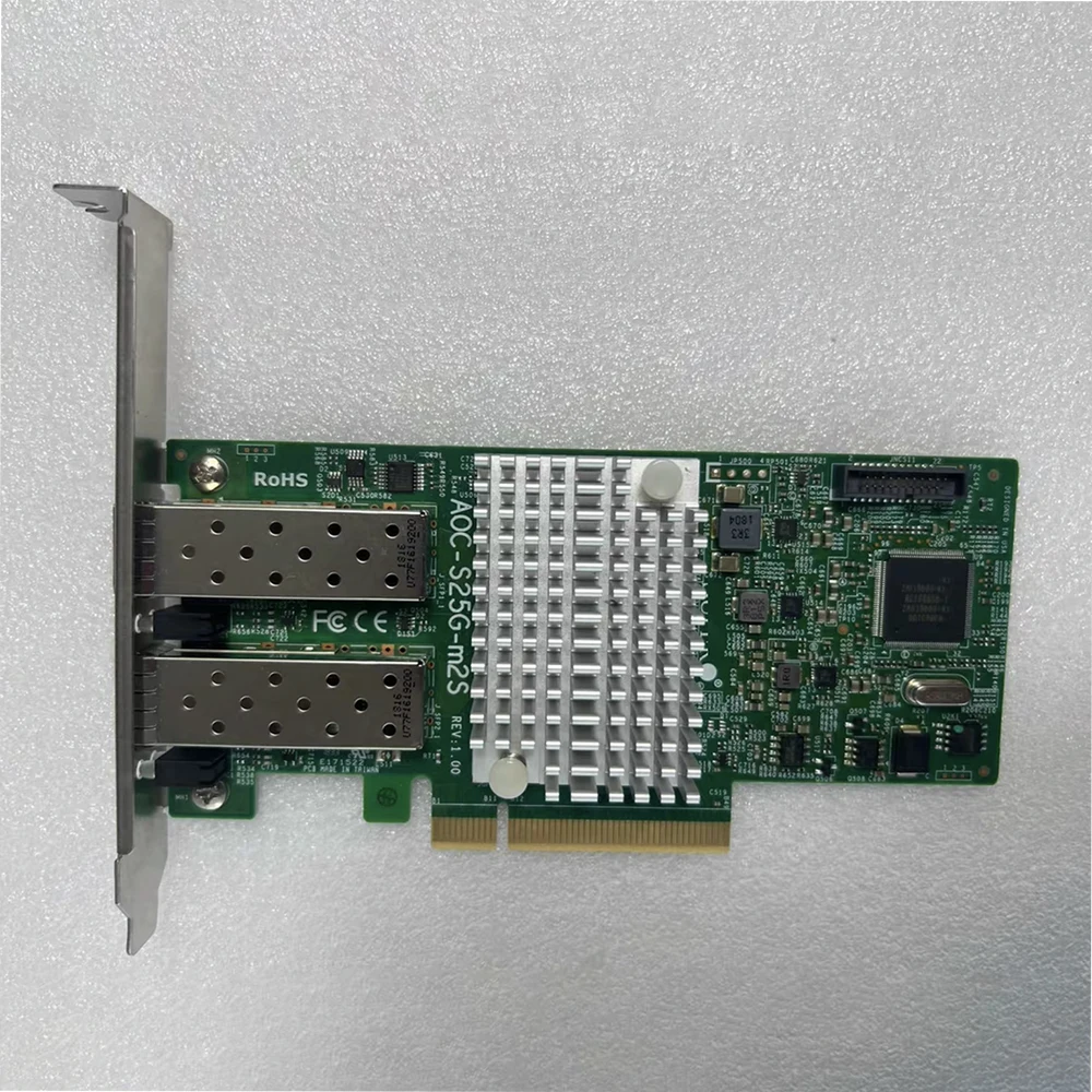 

Dual-port 25g SFP +Mellanox CX-40GB Card AOC-S25G-M2S