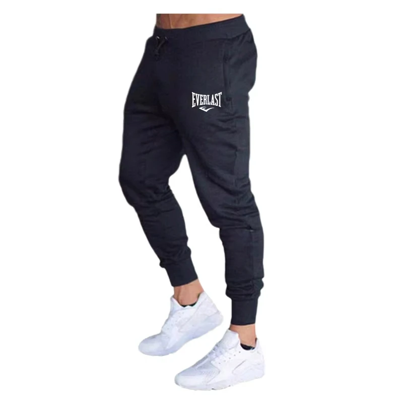 

New printed pants, autumn style, EVERLAST men's and women's running pants, jogging pants, sports casual pants, breathable gym pa