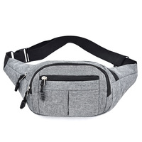 Women Men Belt Pouch Waist Bag Waterproof Fanny Pack For Male Bum Hip Sack Belly Cross Banana Kangaroo Shoulder Handbag Husband