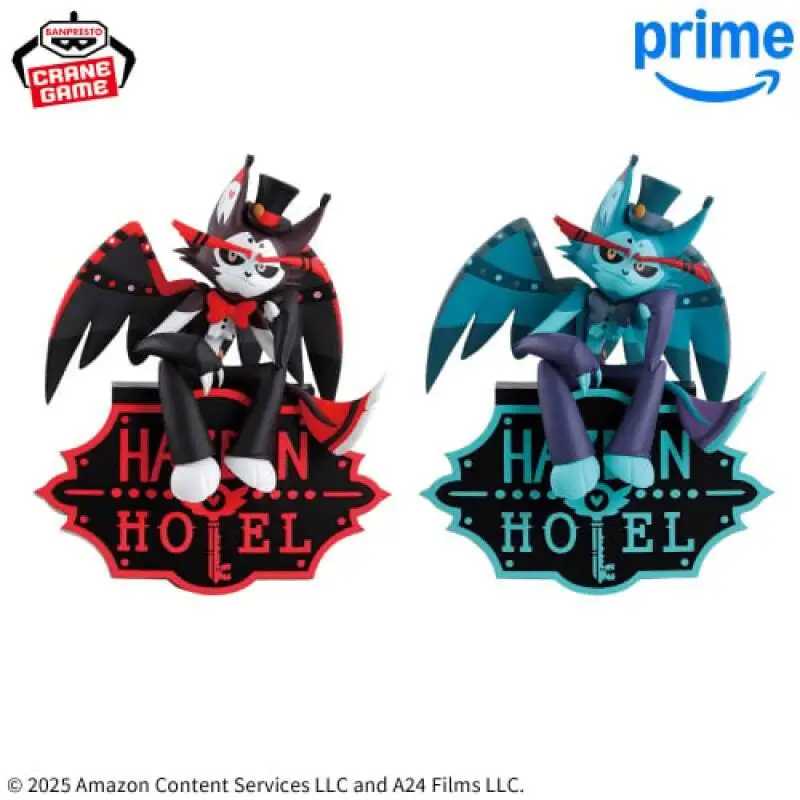 

Подлинная Bandai Namco Banpresto Hazbin Hotel Husk Two Types Collector Desktop Ornament ПВХ Аниме Фигурка Модель Игрушка в подарок на складе