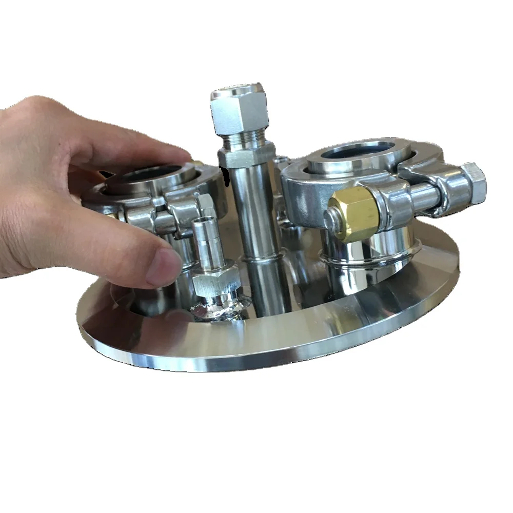 Sanitary SS304 Tri …