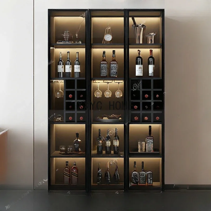 Wine Cabinet Guest Restaurant Cabinet Wall Glass Door Display Cabinet