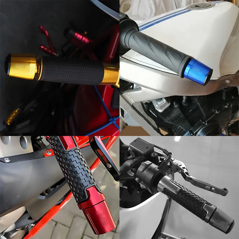 ل SYM كروزيم 125 180 300 GTS 250i 300i Maxsym 400 600 jet 14 125 TG دراجة نارية المقود القبضات بار ينتهي غطاء 22 مللي متر مقبض #4